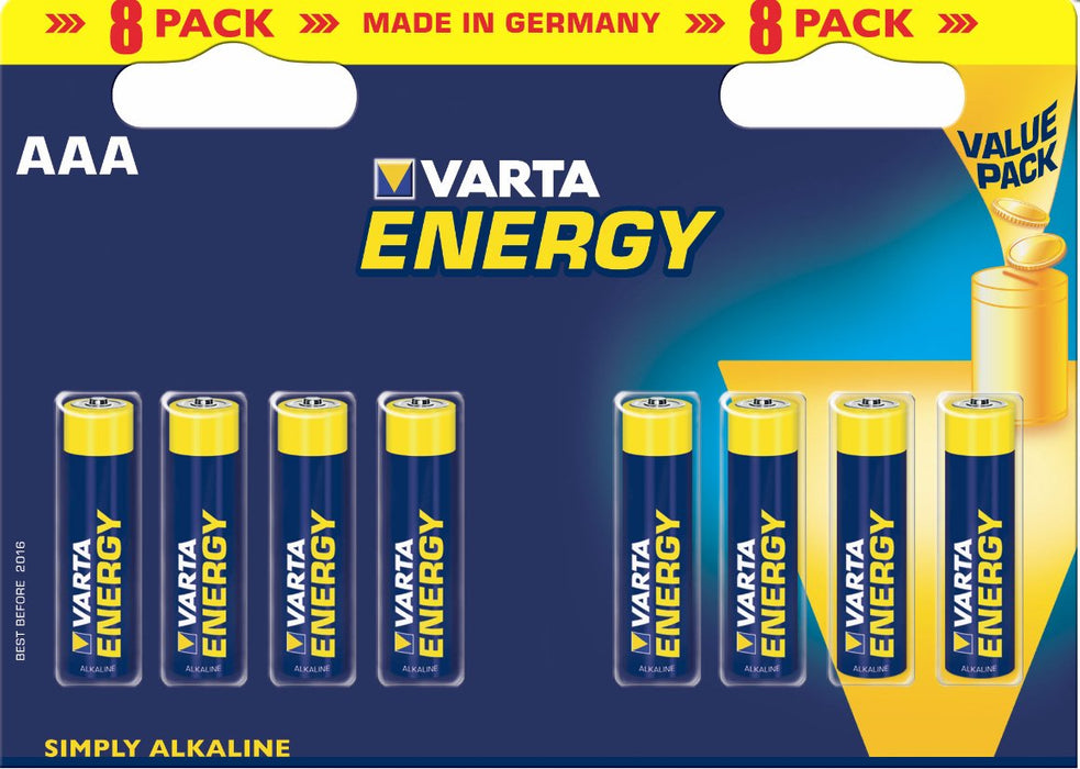 EAN 4008496626533 - Varta BV-Energy 8 AAA Batería de un solo uso Alcalino imagen 1