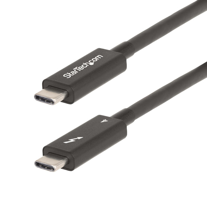 EAN 0065030895859 - StarTech.com A40G2MB-TB4-CABLE cable Thunderbolt 2 m 40 Gbit/s Negro imagen 1