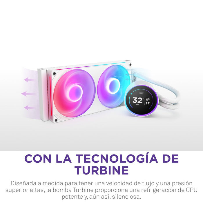 EAN 5056547204178 - NZXT Kraken Elite 280 RGB Procesador Sistema de refrigeración líquida todo en uno 14 cm Blanco 1 pieza(s) imagen 7