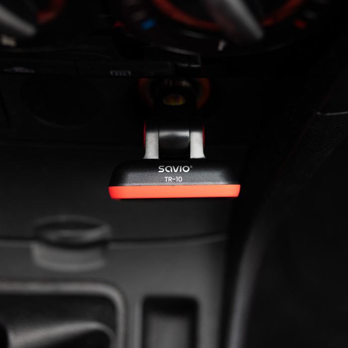 EAN 5901986044390 - Savio TR-10 transmisor FM 87 - 108 MHz Bluetooth/USB Negro, Rojo imagen 7