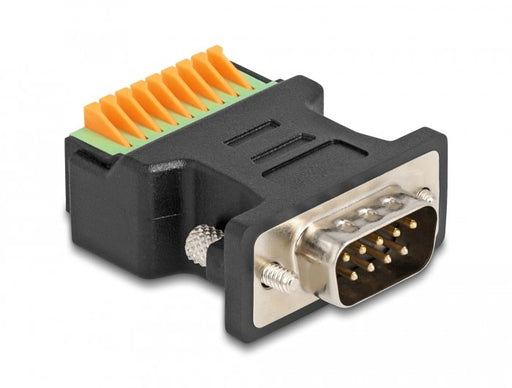 EAN 4043619665587 - DeLOCK 66558 cambiador de género para cable D-Sub 9 pin 9 pin terminal Negro imagen 1