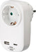 EAN 4007123672288 - Brennenstuhl 1508210 adaptador de enchufe eléctrico Blanco imagen 1