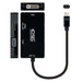 EAN 8433281008120 - Nanocable 10.16.4301-BK adaptador de cable de vídeo 0,1 m USB Tipo C VGA (D-Sub)+ HDMI + DVI imagen 2