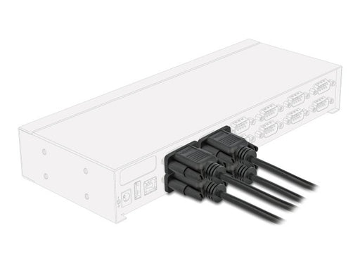 EAN 4043619868261 - DeLOCK 86826 cable de serie Negro imagen 2