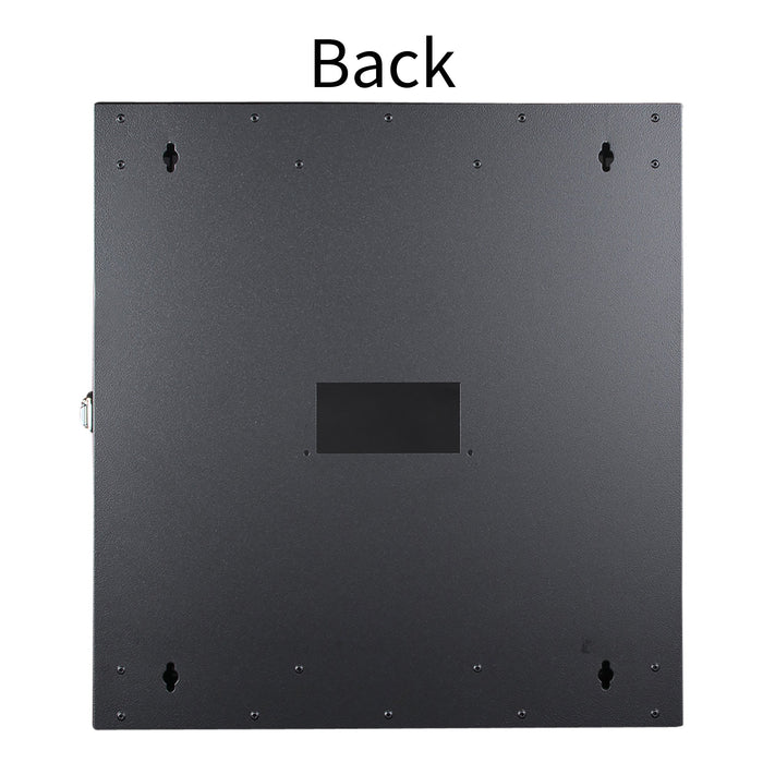 EAN 5420016846969 - LOGON RWMD12UBL armario rack 12U Bastidor de pared Negro imagen 3