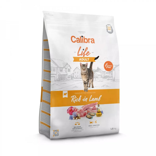 EAN 8595706700412 - Calibra 8595706700412 alimento seco para gatos 1,5 kg Adulto Cordero imagen 1
