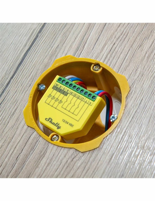 EAN 3800235265635 - Shelly Plus RGBW PM Inalámbrico Verde, Amarillo imagen 3