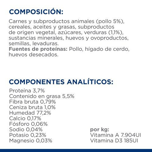 EAN 52742021386 - Hills 605675 alimento húmedo para perros Pollo, Ternera, Cerdo Universal 354 g imagen 7