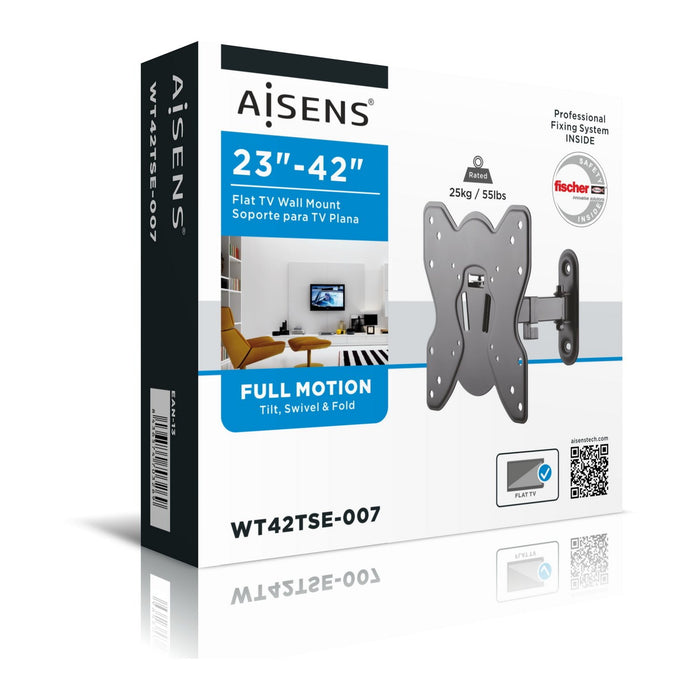 EAN 8436574703269 - AISENS WT42TSE-007 soporte para TV 106,7 cm (42") Negro imagen 8