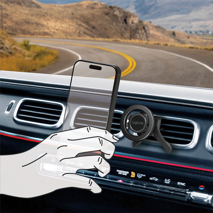 EAN 4052792072174 - LogiLink AA0167 soporte Soporte pasivo Teléfono móvil/smartphone Negro imagen 7