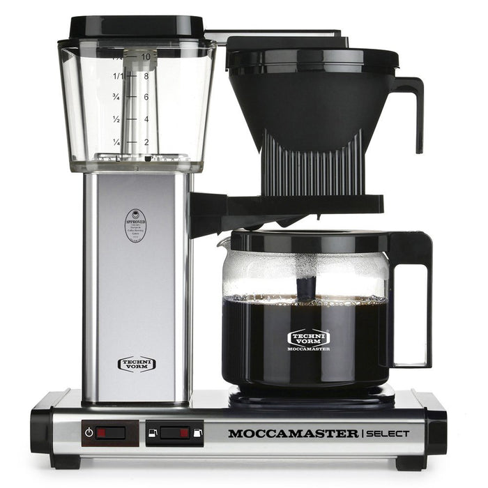 EAN 8712072539709 - Moccamaster KBG Select Polished Silver Totalmente automática Cafetera de filtro 1,25 L imagen 1