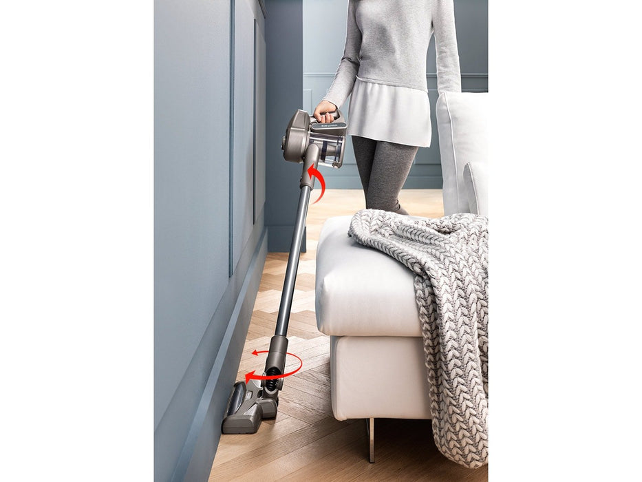 EAN 8004399015890 - De’Longhi Colombina Evo XLM418.GCG Aspiradora escoba 2 en 1 Batería Secar Sin bolsa 0,5 L 400 W Gris imagen 5