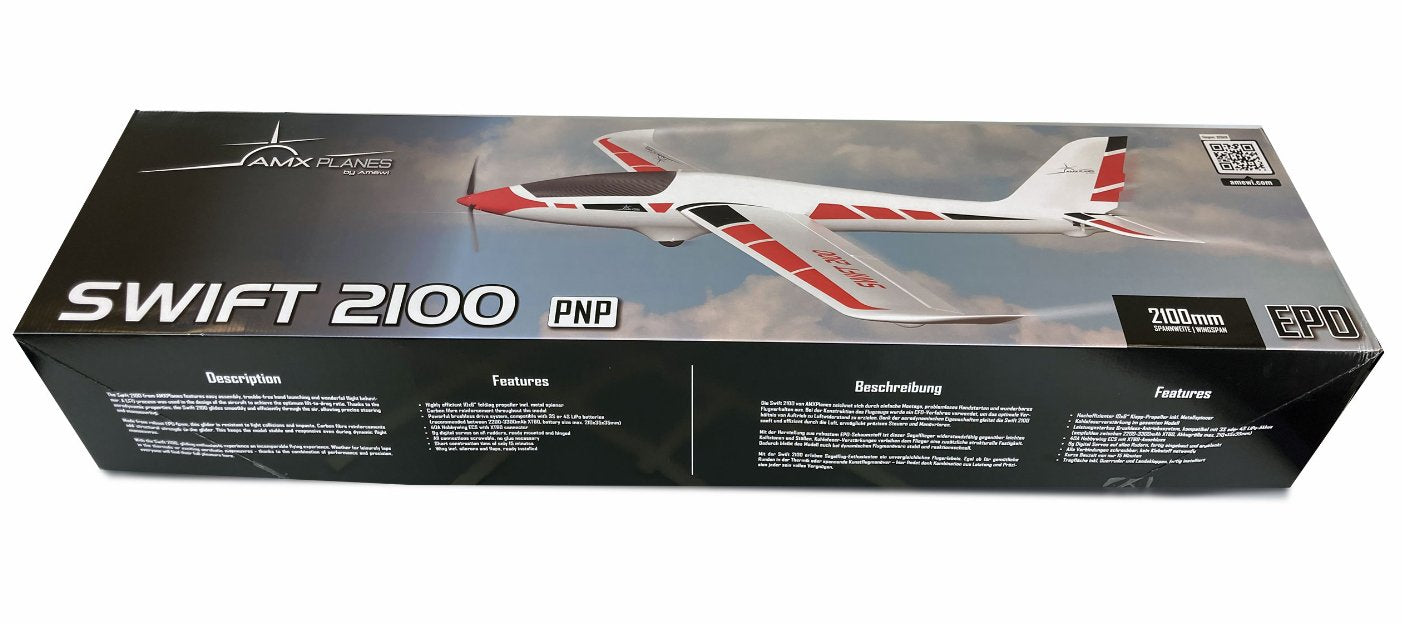 EAN 4262408971436 - Amewi Swift 2100 modelo controlado por radio Avión Motor eléctrico imagen 6