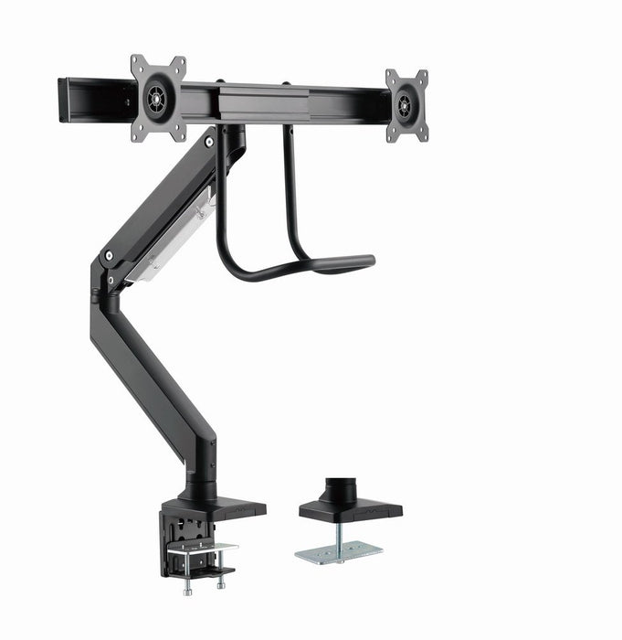 EAN 8716309127684 - Gembird MA-DA2-04 soporte para monitor 81,3 cm (32") Escritorio Negro imagen 2