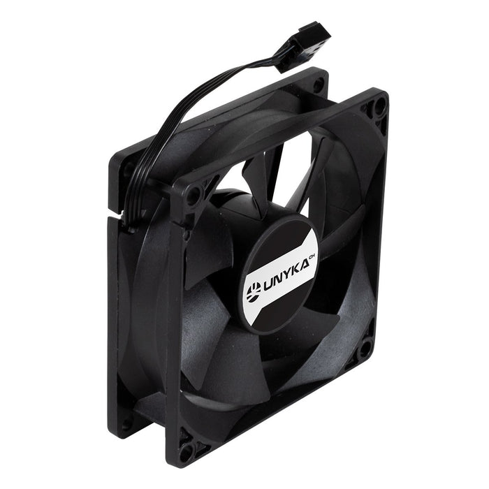 EAN 6940533543503 - UNYKAch 80.80.25 sistema de refrigeración para ordenador Carcasa del ordenador 8 cm Negro imagen 4