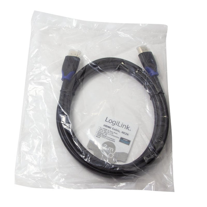 EAN 4052792045451 - LogiLink CH0062 cable HDMI 2 m HDMI tipo A (Estándar) Negro imagen 5