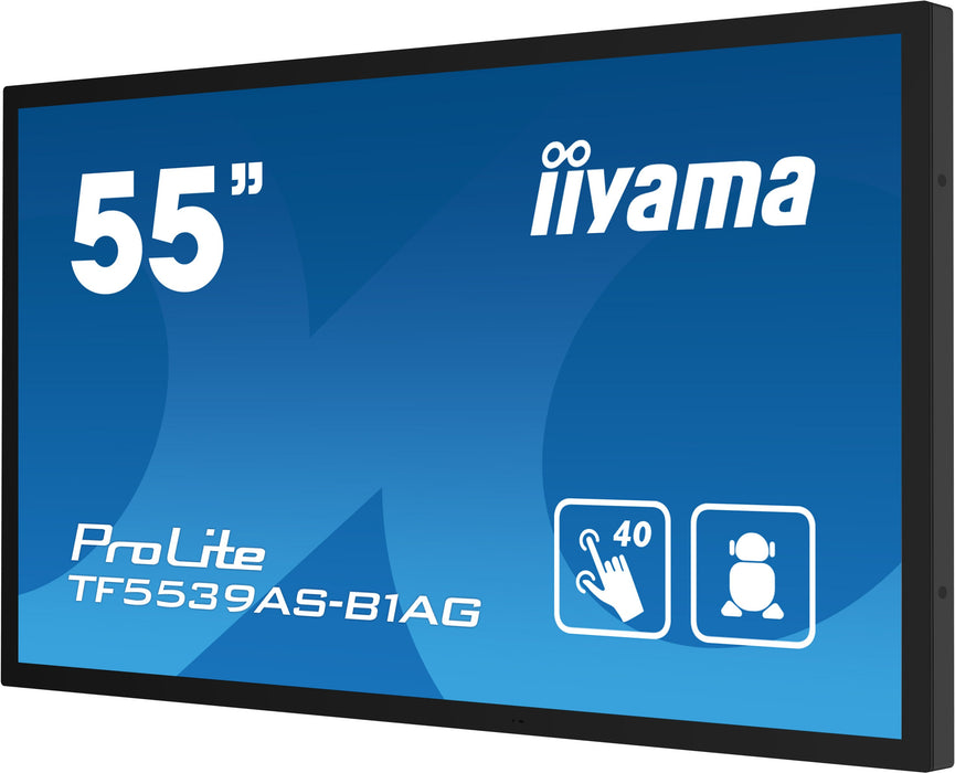 EAN 4948570123896 - iiyama TF5539AS-B1AG pantalla de señalización Pantalla plana para señalización digital 138,7 cm (54.6") L imagen 7