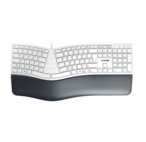 EAN 4025112102509 - CHERRY KC 4500 ERGO teclado Universal USB QWERTZ Alemán Blanco imagen 1