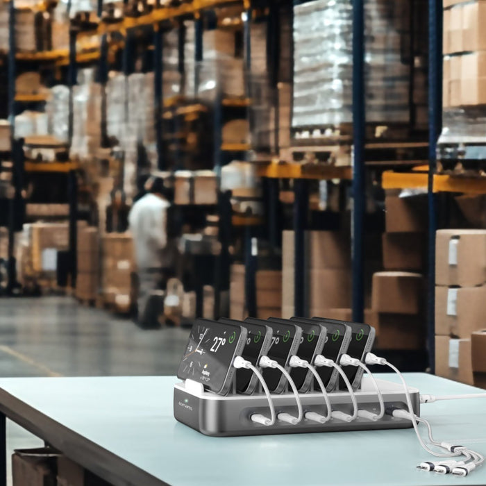 EAN 4252011910038 - 4smarts 541277 organizador para estación de carga Independiente ABS, Policarbonato Gris imagen 6