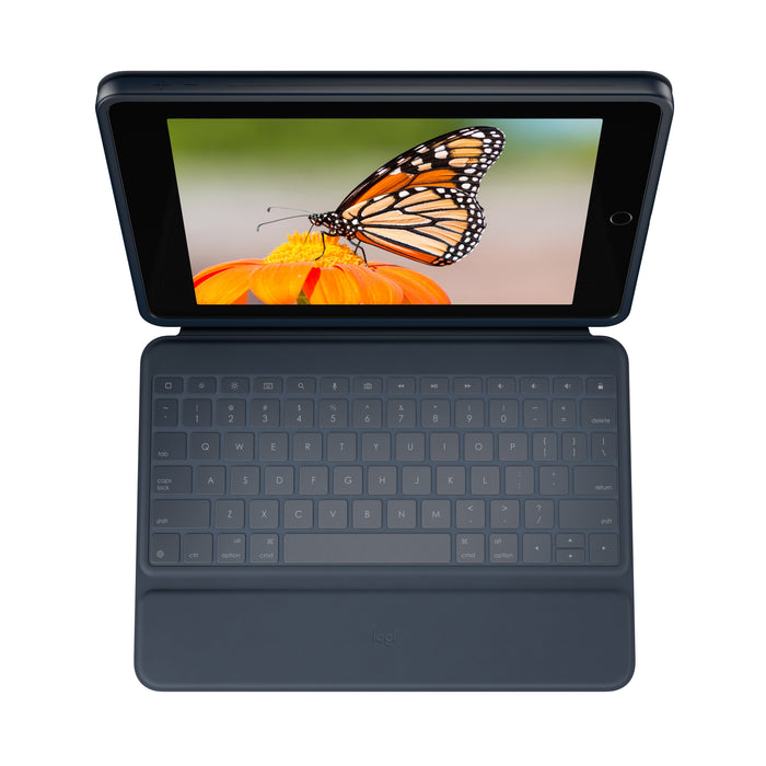 EAN 5099206089778 - Logitech 920-009656 teclado para móvil QWERTZ Alemán Smart Connector Azul imagen 2