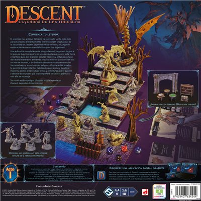 EAN 8435407634244 - Asmodee Descent: Leyendas de las tinieblas 240 min Juego de mesa Estrategia imagen 5