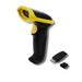 EAN 5901878508627 - Qoltec 50862 lector de código de barras Lector de códigos de barras portátil 1D Laser Negro, Amarillo imagen 1