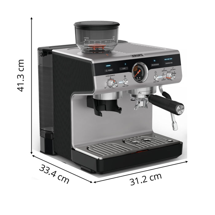 EAN 3016661178894 - Krups Precision XP801T10 cafetera eléctrica Semi-automática Máquina espresso 3 L imagen 15