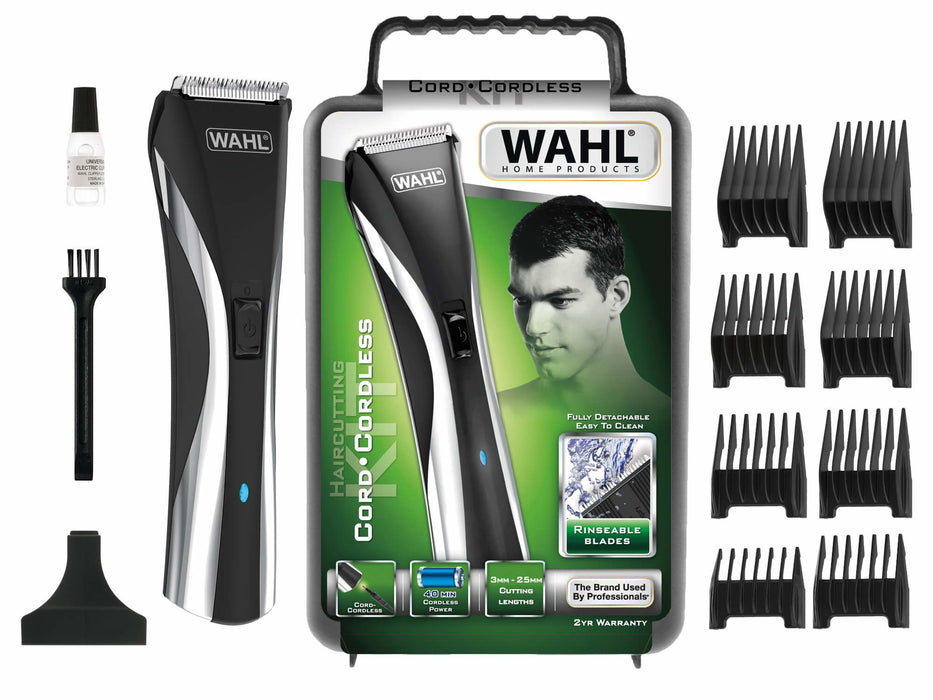 EAN 43917002484 - Wahl 9698-1016 Negro, Plata imagen 1
