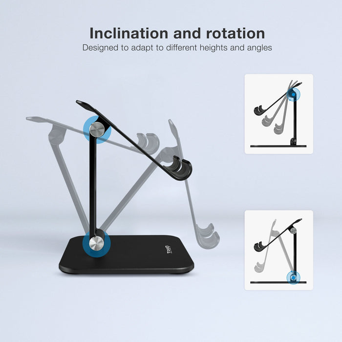 EAN 8433281011823 - TooQ PH-HERMES-NOCHE soporte Soporte pasivo Teléfono móvil/smartphone, Tablet/UMPC Negro imagen 3