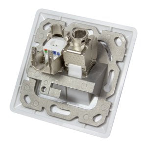 EAN 4052792026887 - LogiLink NK4021 placa de pared y cubierta de interruptor Blanco imagen 2