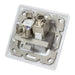 EAN 4052792026887 - LogiLink NK4021 placa de pared y cubierta de interruptor Blanco imagen 2