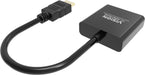 EAN 4979146000006 - Vision TC-HDMIVGA/BL adaptador de cable de vídeo 0,23 m HDMI tipo A (Estándar) VGA (D-Sub) Negro imagen 6