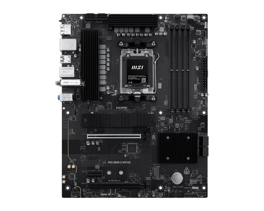 EAN 4711377365338 - MSI PRO B850-S WIFI6E placa base AMD B850 Zócalo AM5 ATX imagen 1