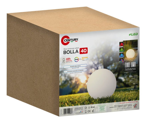 EAN 9090171022643 - CENTURY Bolla solare Lámpara de suelo para exterior LED 0,4 W imagen 1