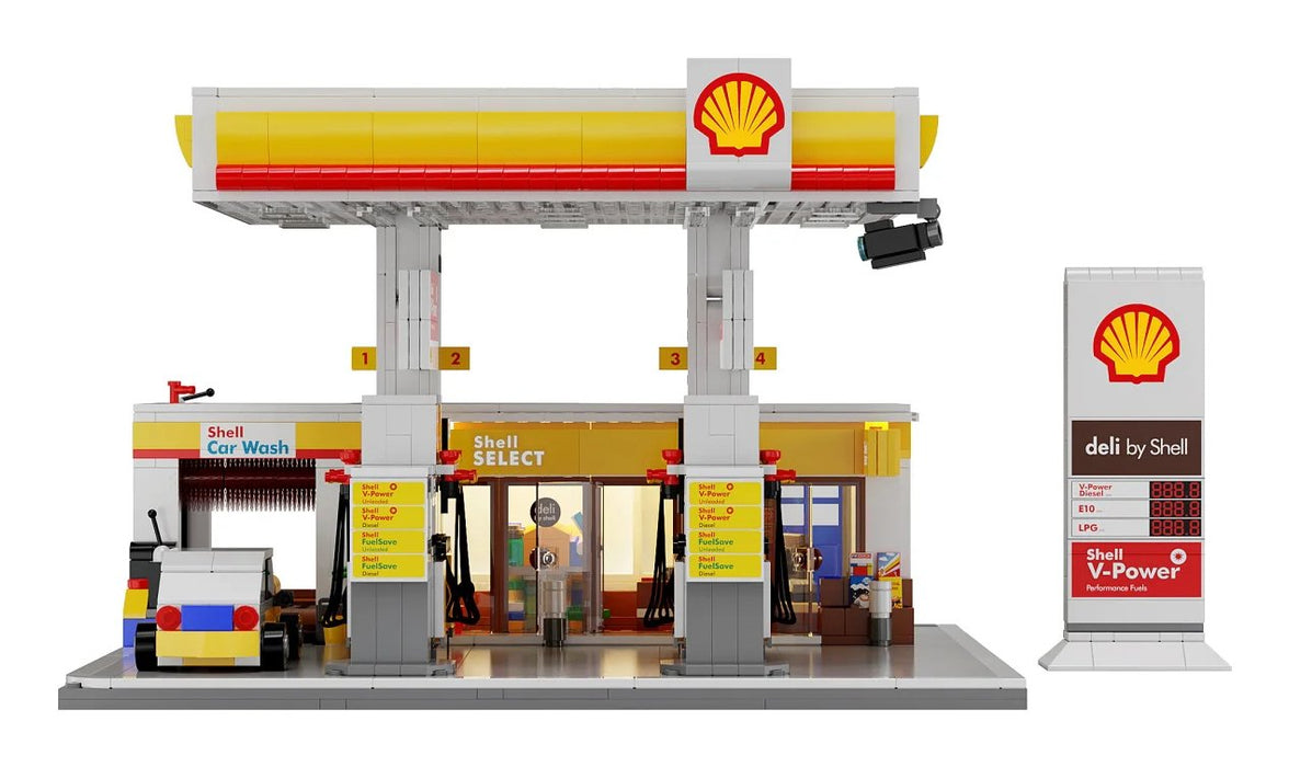EAN 4042774474904 - Jamara CaDA Shell Gas Station with Shop and Car Wash imagen 4