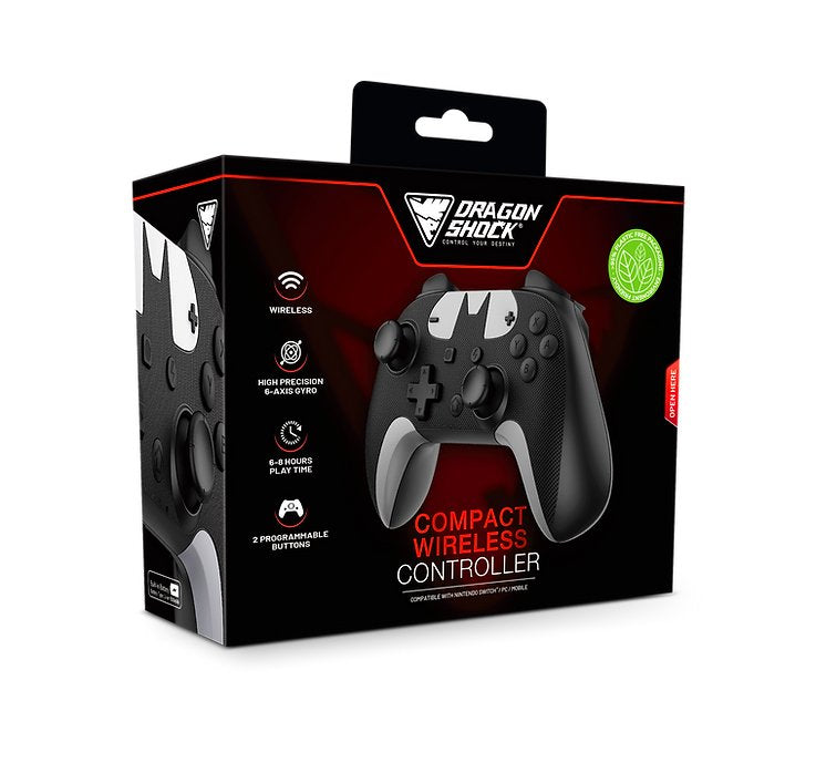 EAN 5425025593026 - Dragonshock PopTop Compact Negro, Blanco Bluetooth Gamepad Nintendo Switch imagen 6