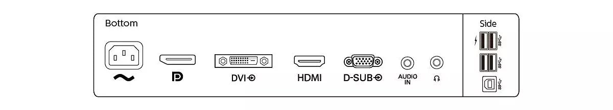 EAN 8712581754648 - Philips B Line 252B9/00 pantalla para PC 63,5 cm (25") 1920 x 1200 Pixeles Full HD LED Negro imagen 4
