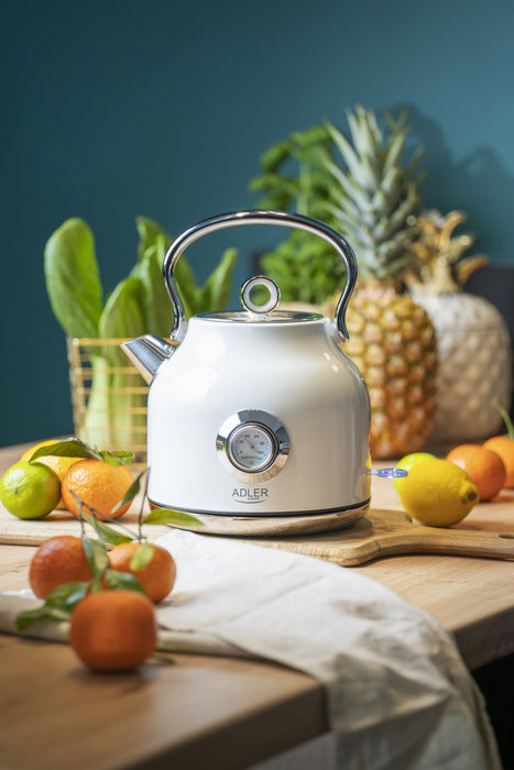 EAN 5903887808620 - Adler AD 1346 tetera eléctrica 1,7 L 2200 W Metálico, Blanco imagen 8