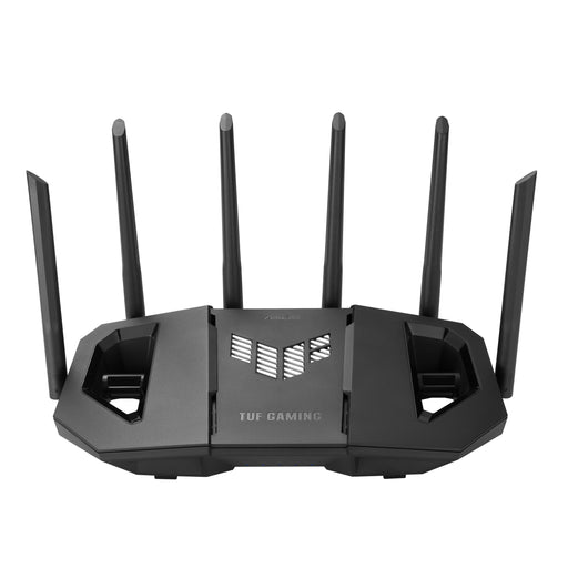 EAN 4711387931851 - ASUS 90IG0A30-MO9C00 router inalámbrico 2.5 Gigabit Ethernet Tribanda (2.4 GHz / 5 GHz / 6 GHz) Negro imagen 1