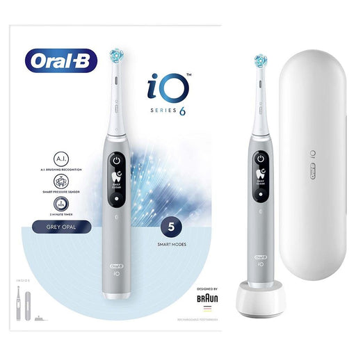 EAN 4210201381686 - Oral-B iO 4210201381686 cepillo eléctrico para dientes Cepillo dental giratorio Gris imagen 2