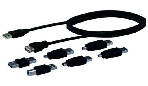 EAN 4004005124903 - Schwaiger CAUSET531 cable USB USB 2.0 USB A Negro imagen 1