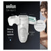 EAN 4210201426653 - Braun Silk-épil 5 81770430 depiladora 28 pinzas Blanco imagen 3