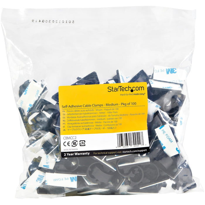 EAN 0065030890427 - StarTech.com CBMCC2 abrazadera para cable 100 pieza(s) imagen 5