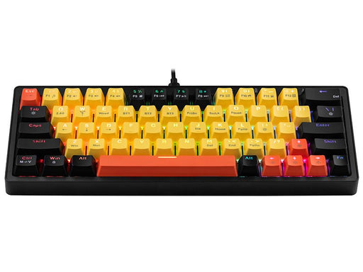 EAN 5907512871898 - Tracer EVO2 teclado Juego USB + RF Wireless + Bluetooth QWERTY Inglés Negro, Naranja, Amarillo imagen 2
