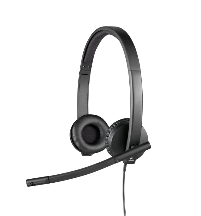 EAN 5099206053304 - Logitech H570e Auriculares Alámbrico Diadema Oficina/Centro de llamadas USB tipo A Negro imagen 3