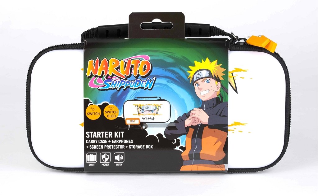 EAN 3328170286794 - Konix Naruto Funda protectora rígida Nintendo EVA (Etileno Acetato de Vinilo) Blanco imagen 6