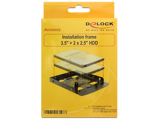 EAN 4043619181988 - DeLOCK 18198 kit de montaje Negro imagen 2