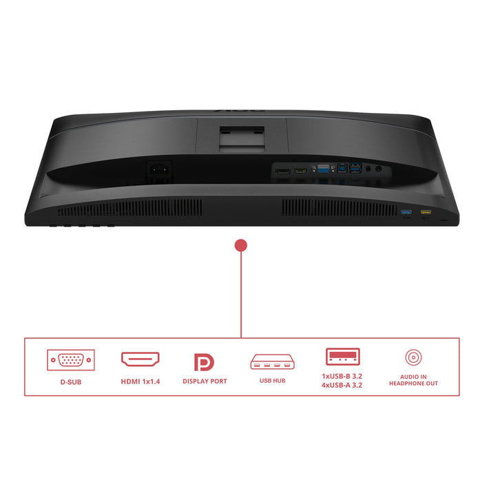 EAN 4038986142779 - AOC 24E4U pantalla para PC 60,5 cm (23.8") 1920 x 1080 Pixeles Full HD LED Negro imagen 3