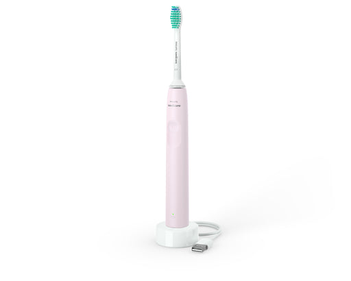 EAN 8710103985471 - Philips 2100 series HX3651/11 cepillo eléctrico para dientes Adulto Cepillo dental sónico Verde, Rosa, Bl imagen 2