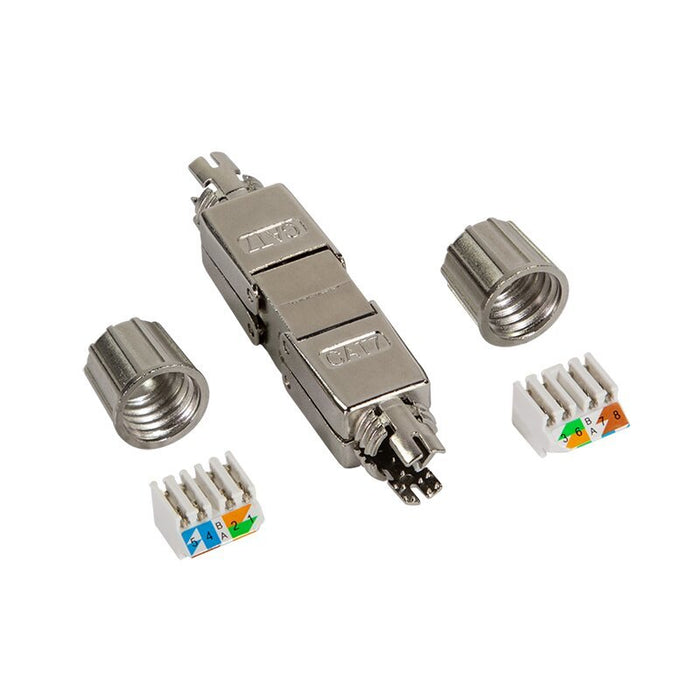EAN 4052792067835 - LogiLink MP0057 conector Cat.6A, Cat.7, Cat.7A Metálico imagen 2